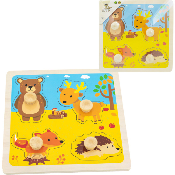 BABU - Puzzle zvířata 55689