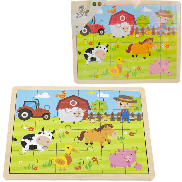 Alltoys Puzzle farma 24 dílky