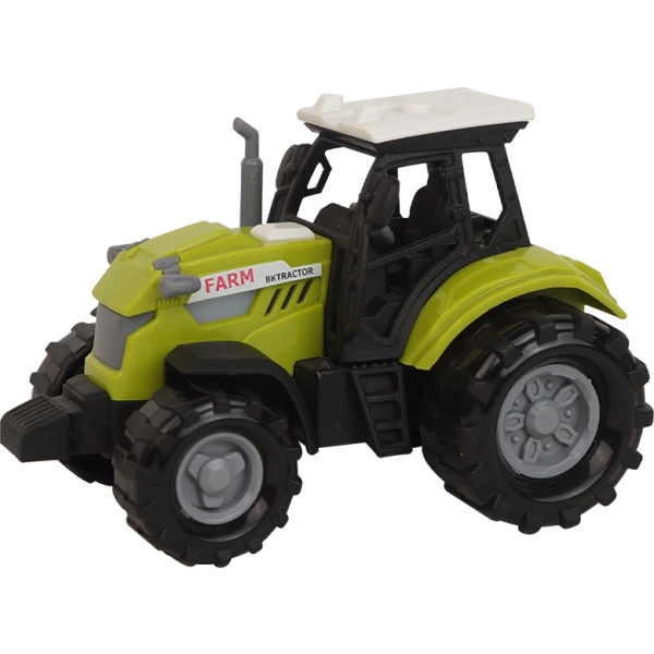 FARM SERVICE - Traktor se zvuky a světly - zeleno-červený