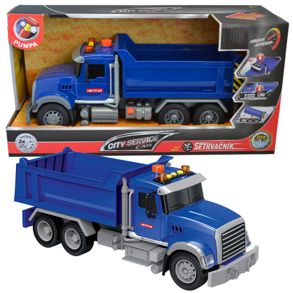 CITY SERVICE CAR - 1:12 Nákladní auto sklápěčka