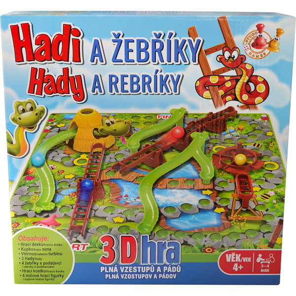 STUDO GAMES - 3D hadi a žebříky