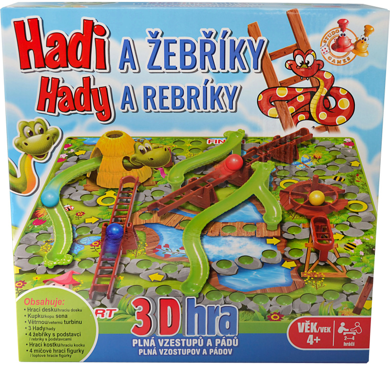 STUDO GAMES - 3D hadi a žebříky