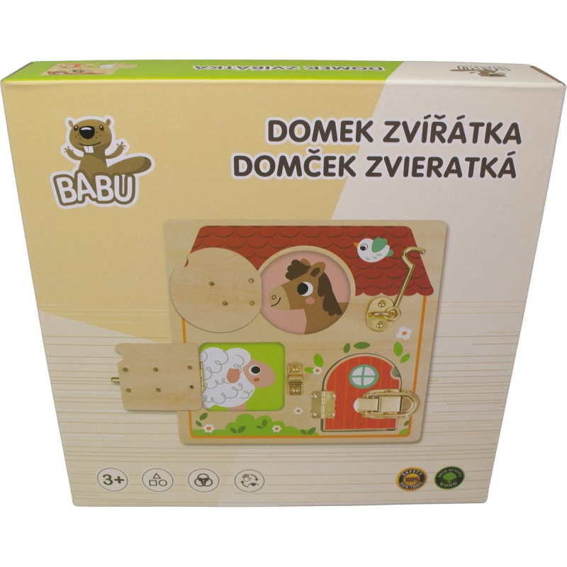 Babu vzdělávací tabule se zámky