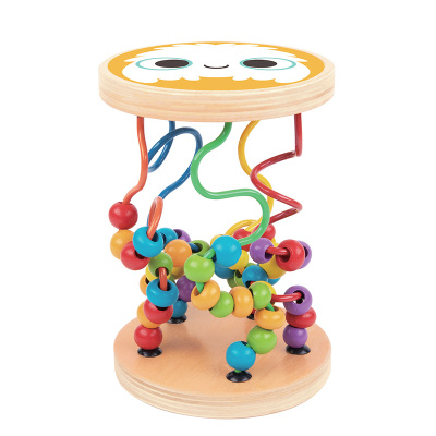 BABU - Dřevěná provlékačka Korálky