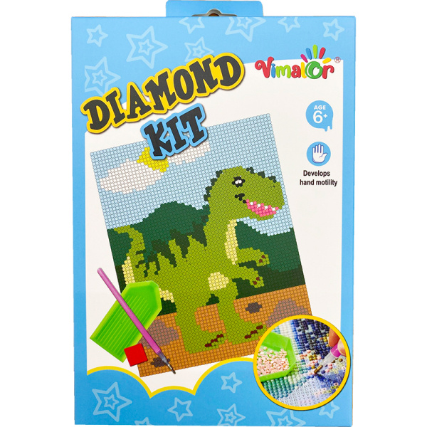 Diamantové malování - Baby Dino