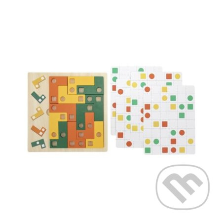 Puzzle - logická hra - hra z kategorie Domino, hlavolamy
