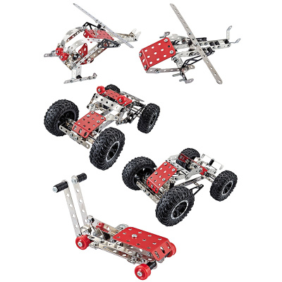 Kovová stavebnice 5v1 281 dílky