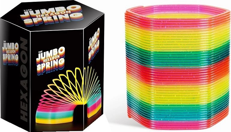 Duhová spirála jumbo šestihran SPARKYS