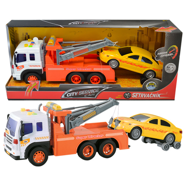 CITY SERVICE CAR - 1:16 Odtahový vůz