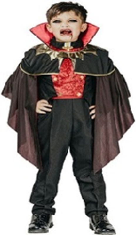 Kostým Upír 130-140 cm