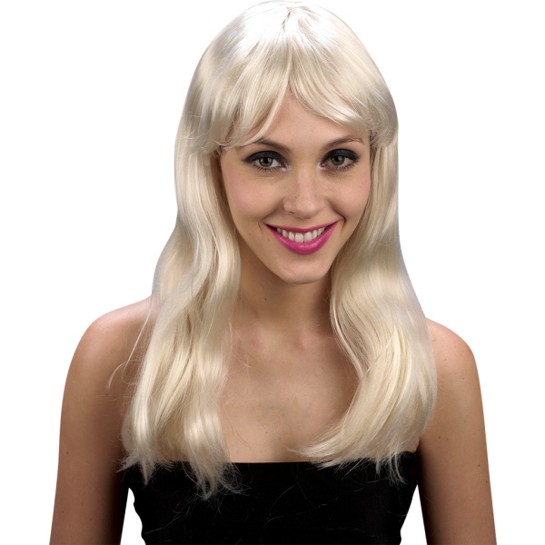 Paruka blond - rovné vlasy