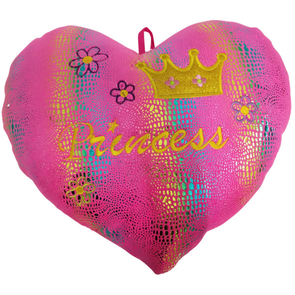 Polštář Princess Srdce 37 cm