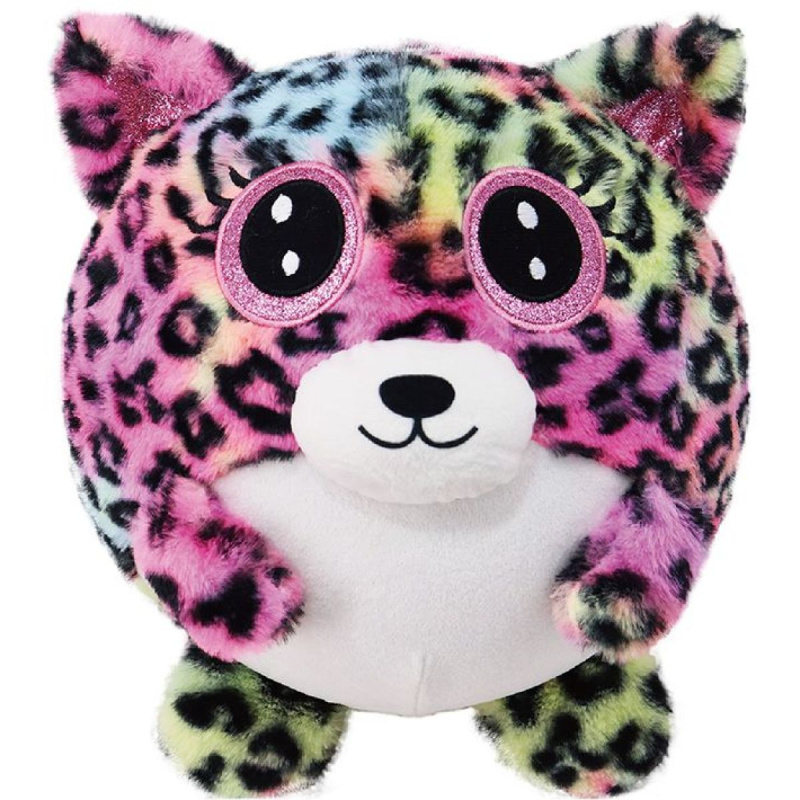 Nafukovací plyšový kamarád - Medvídek leopardí 23cm