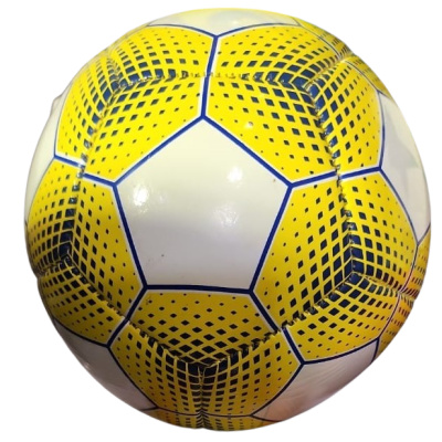 MINI Fotbalový míč žluto-bílý