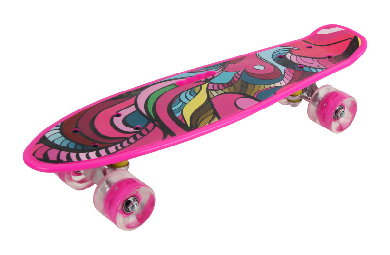 Skateboard Pink Explosion 54,5 cm