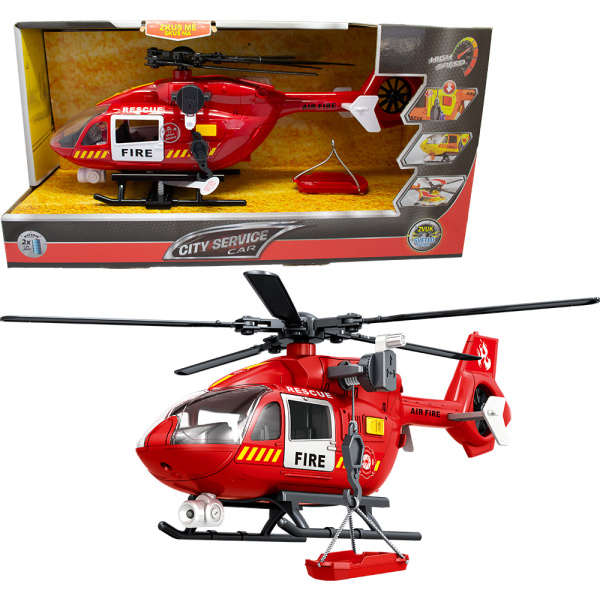 CITY SERVICE CAR - 1:12 Hasičský vrtulník