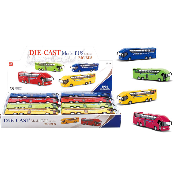 Autobus 1:50 - 4 druhy
