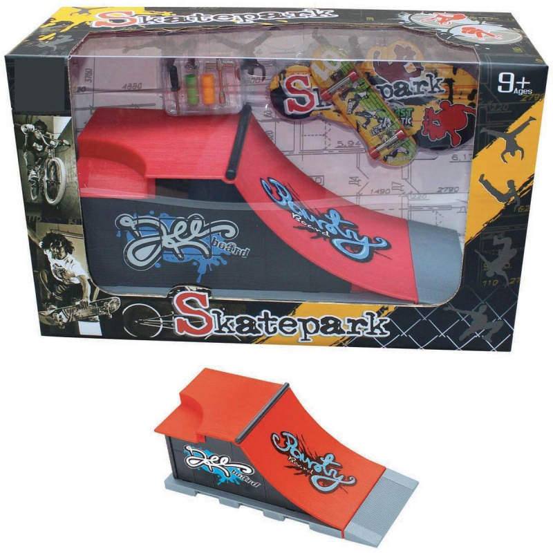 SKATEPARK + SKATEBOARD - 6 druhů