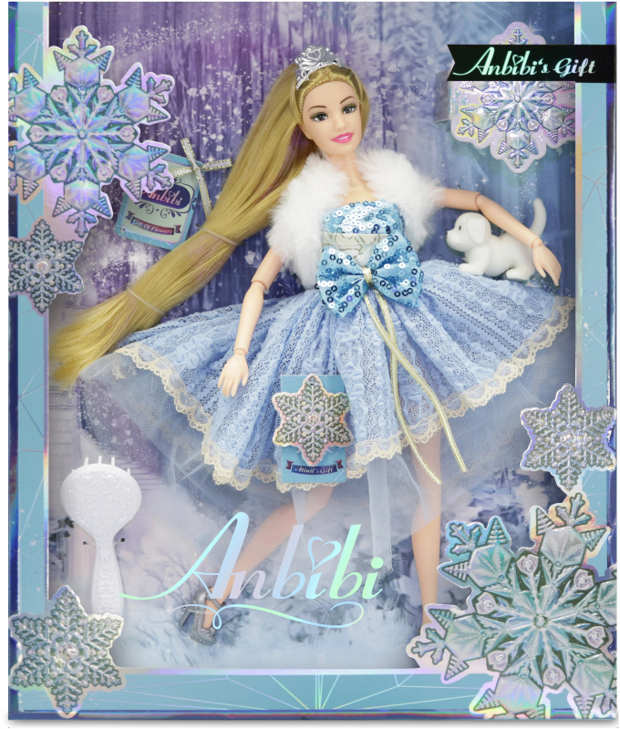 Anbibi Květinová panenka Adélka 28cm