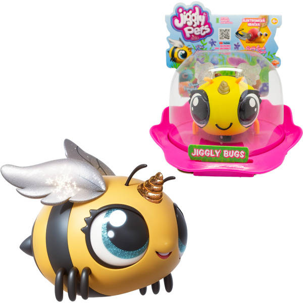 Jiggly Bugs Včelka žlutá