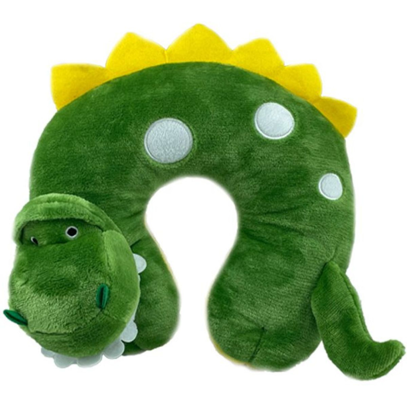 Plyšový záhlavník - Krokodýl 3D