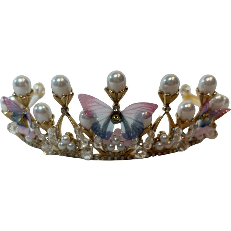 PINK - Čelenka Butterfly Crown