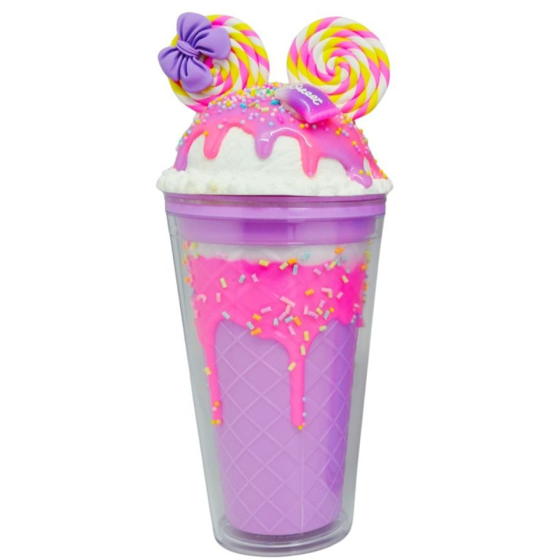 Kelímek s víčkem a brčkem Myška 480ml - více variant