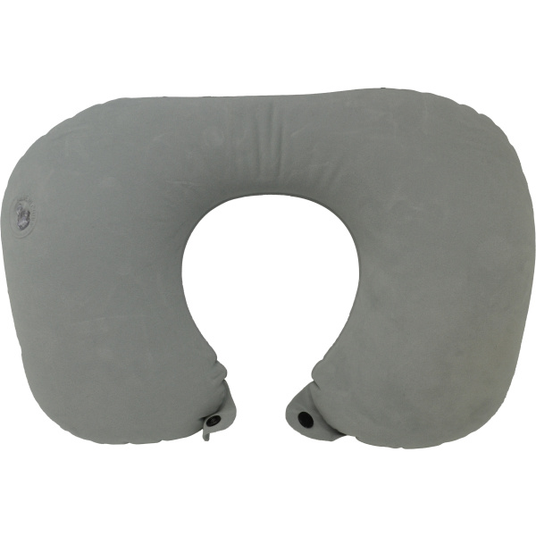 Záhlavník nafukovací vel. 35 cm - šedivý