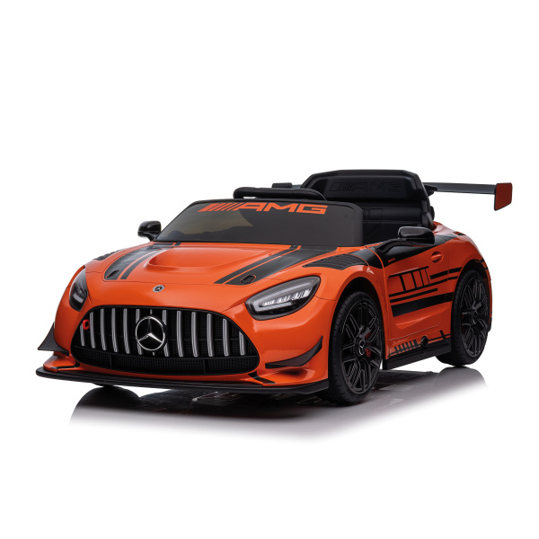 Dětské elektrické auto Mercedes-Benz AMG oranžové + dálkový ovladač