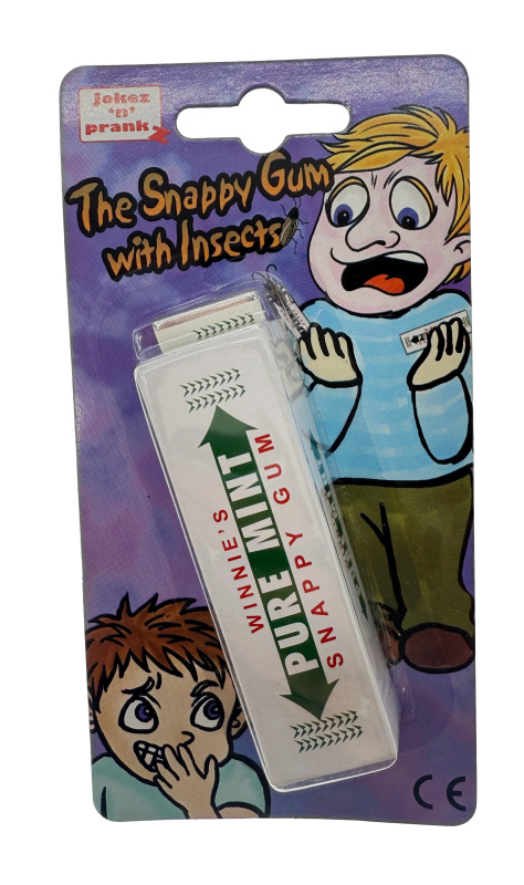 Žvýkačka s vyskakujícím hmyzem – skákací hračka pro děti