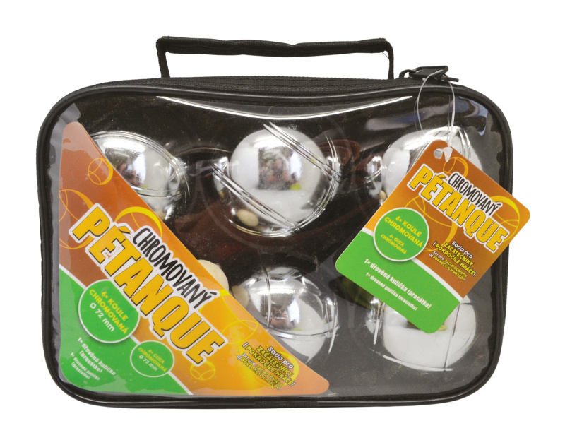 Kovové Petangové koule 6 ks