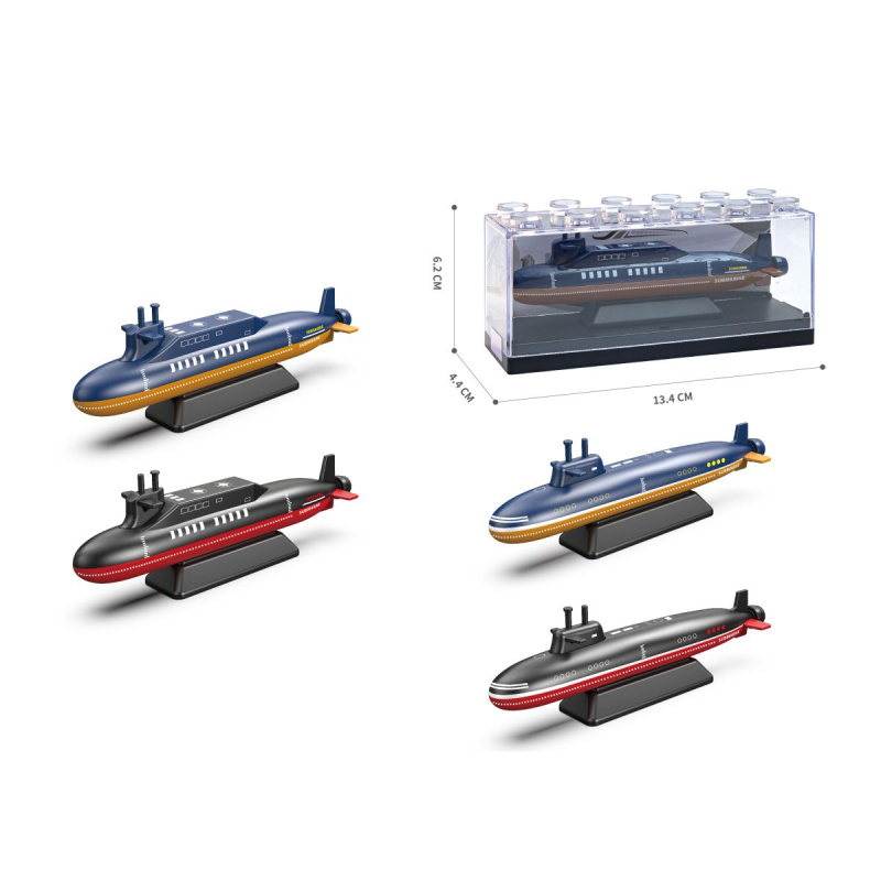 Kovový model ponorky 1:64 – více variant