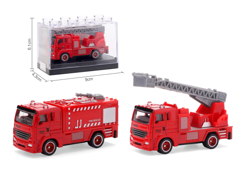 Kovový model hasičského auta 1:64 – více variant