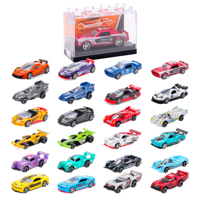 Kovový model závodního auta 1:64 – více druhů