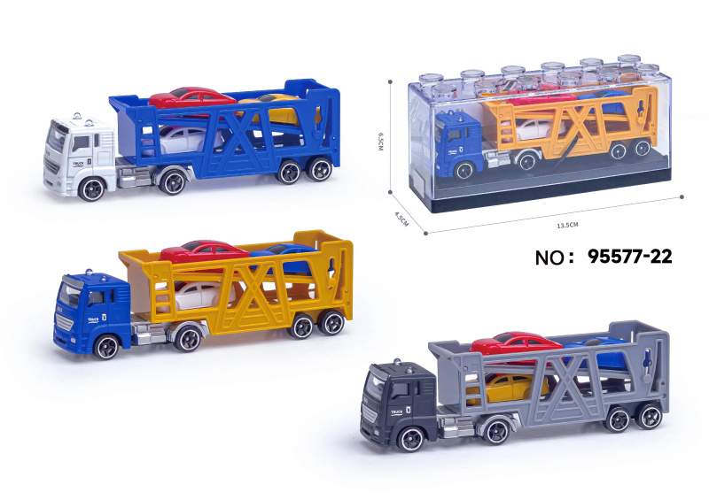 Kovový model kamionu s návěsem 1:64 - více druhů