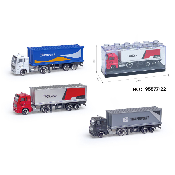 Kovový model kontejnerového vozu 1:64 - více druhů