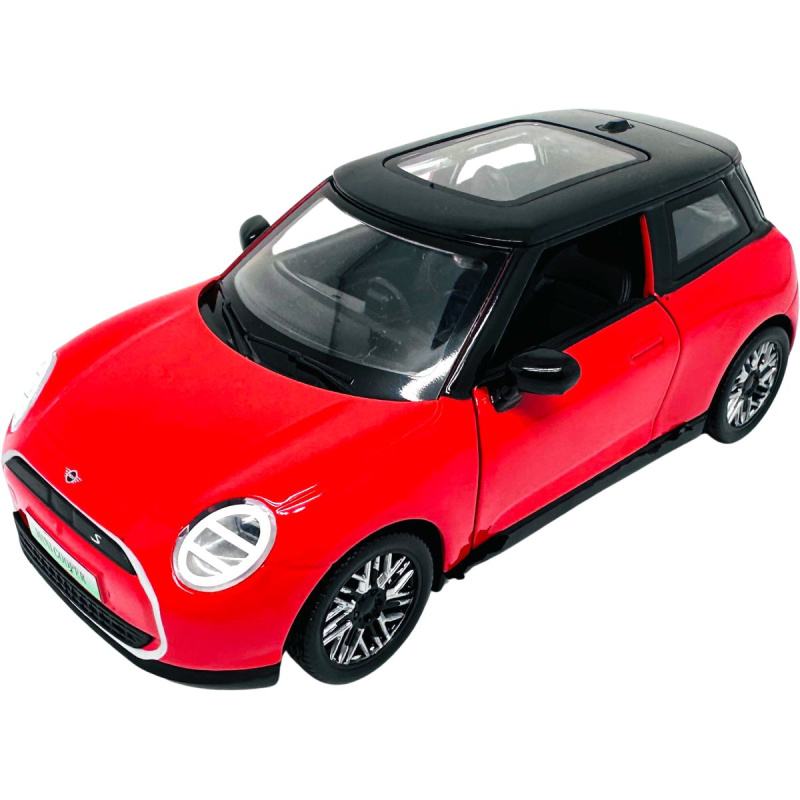 Kovový model - 1:28 Mini Cooper červené