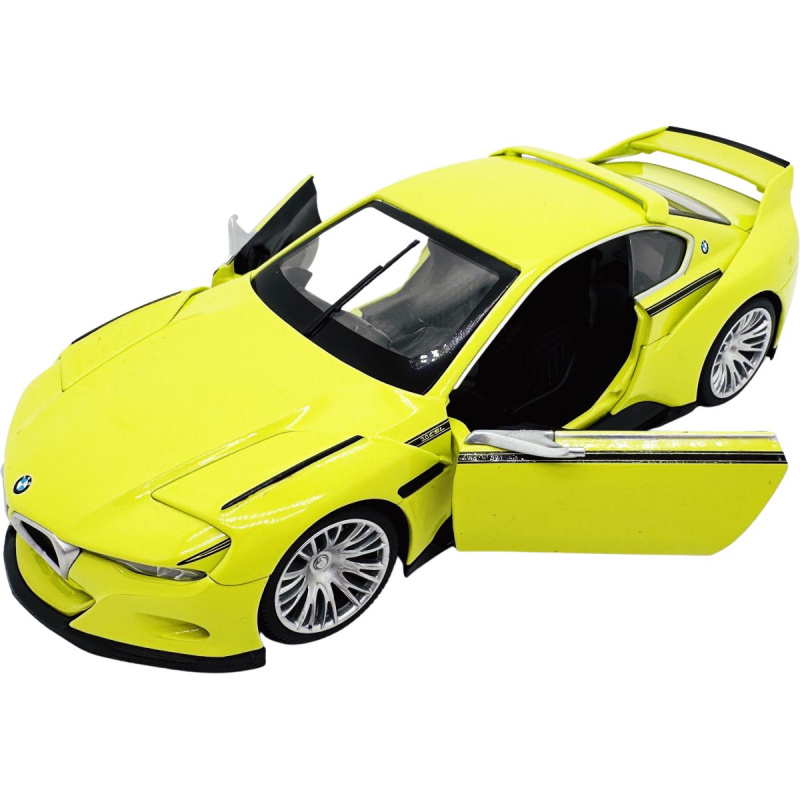 Kovový model - 1:24 BMW 3.0 CSL Hommage žluté