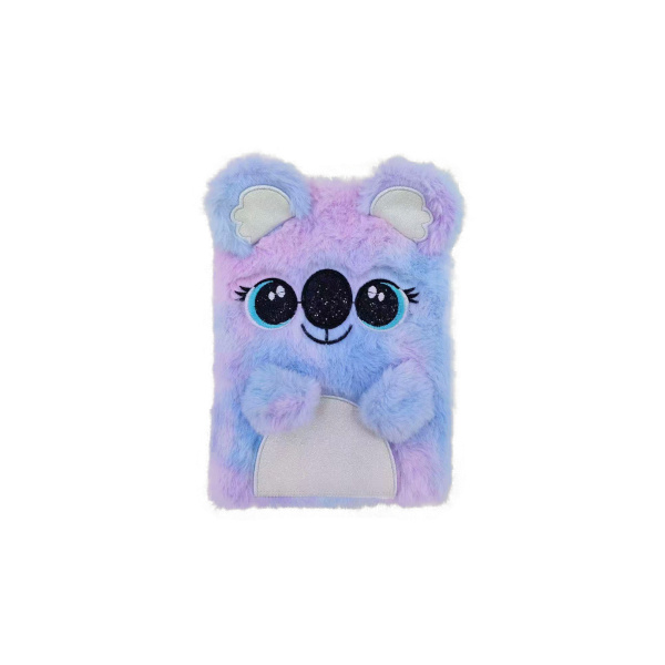 Plyšový deník s koalou a zámečkem