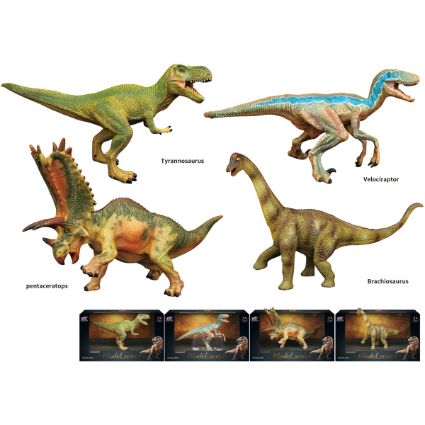 Dinosauří svět - figurka B28 4 druhy