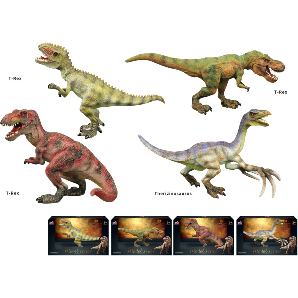 Dinosauří svět - figurka B31 4 druhy