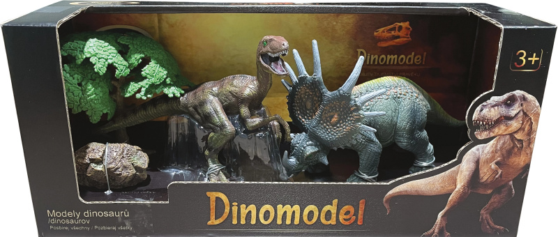 Dinosauří svět - Set dinosauřích figurek M3 4 druhy