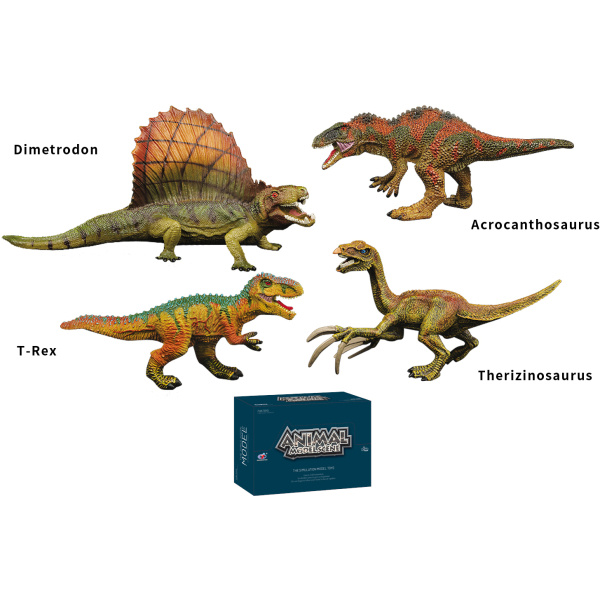 Dinosauří svět - figurka H04 4 druhy