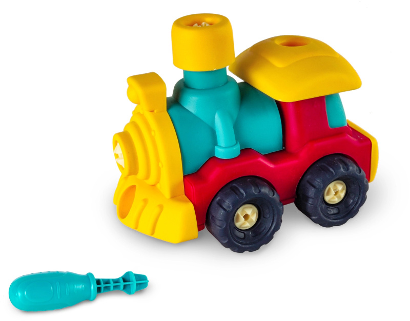 Šroubovací stavebnice malý konstruktér - Vlak