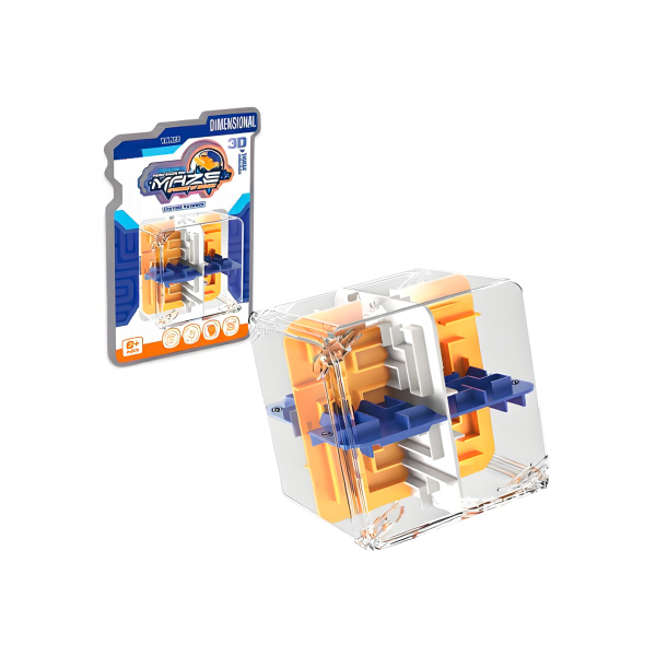 Hlavolam 3D Labyrint v kostce