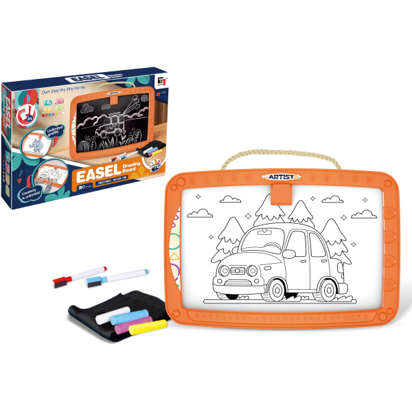 Magnetická kreslící tabule oboustranná EASEL