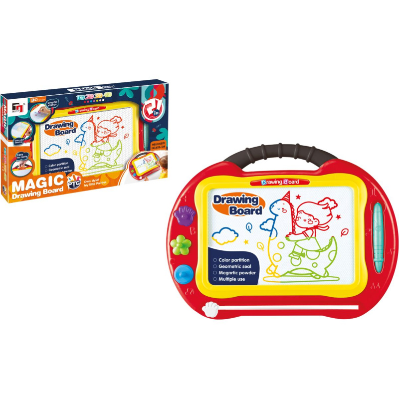 Magnetická kreslící tabule střední MAGIC barevná