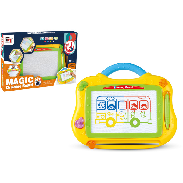 Magnetická kreslící tabule malá MAGIC barevná