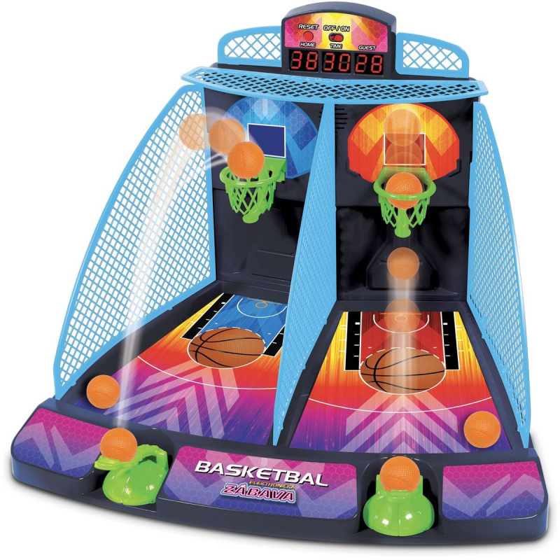 STUDO GAMES - Elektronická hra Basketbal NEON