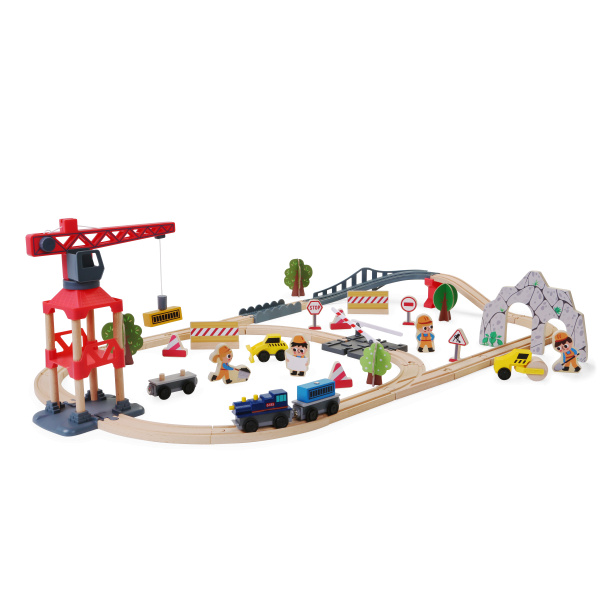 BABU vláčky - Vláčkodráha s jeřábem